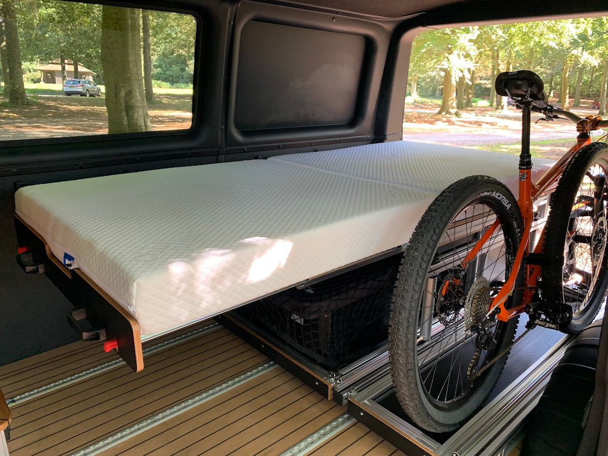 Vehicle Sliding Tray + Bed