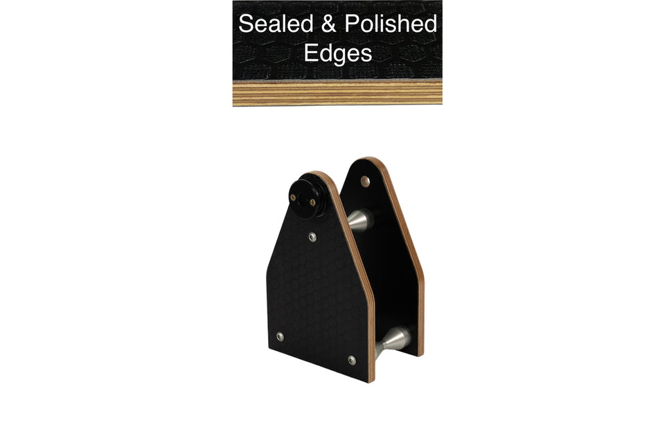 Rear Frame Support - Fits Diameter 12mm Axle - 180mm Height - Sealed & Polished