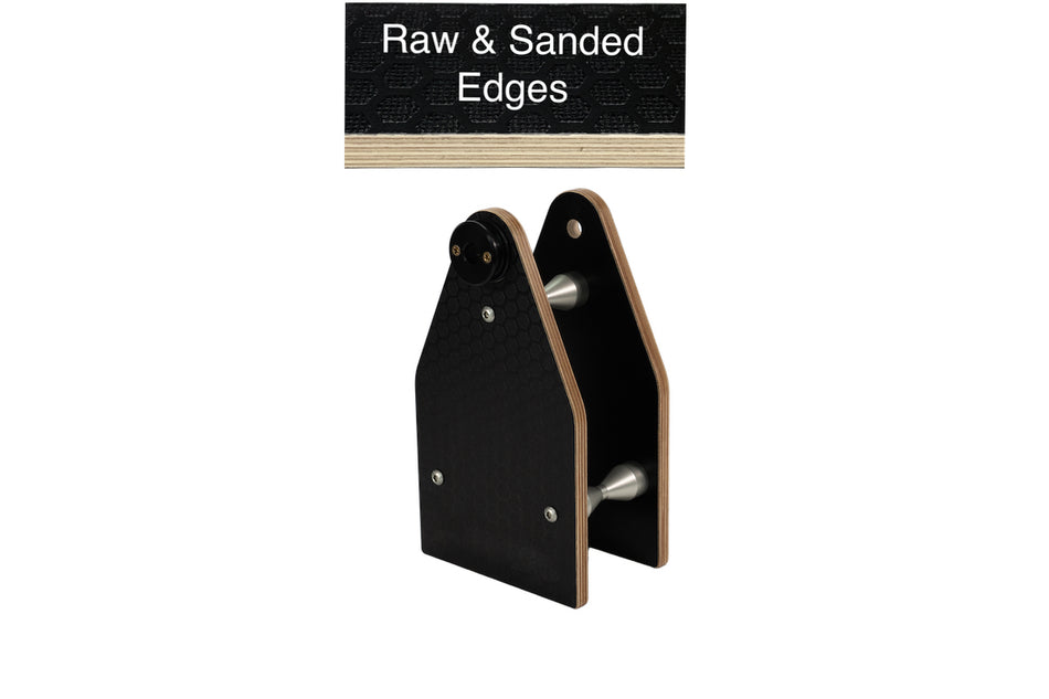 Rear Frame Support - Fits Diameter 12mm Axle - 220mm Height - Raw & Sanded