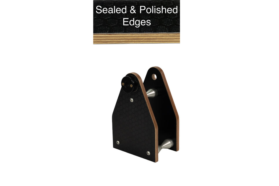 Rear Frame Support - Fits Diameter 15mm Axle - 180mm Height - Sealed & Polished