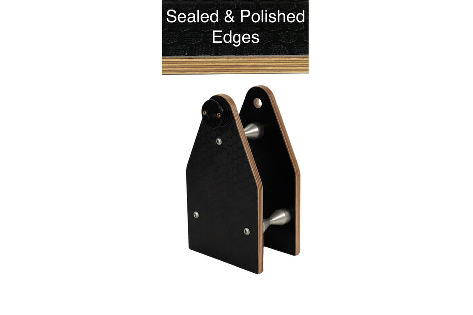 Rear Frame Support - Fits Diameter 15mm Axle - 220mm Height - Sealed & Polished