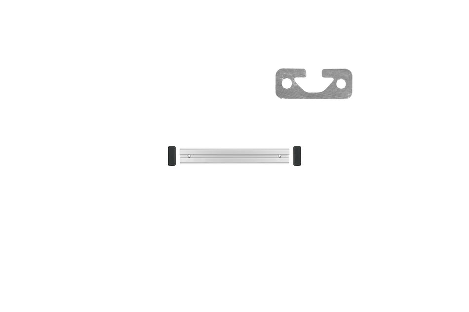 300mm Screw-Down Rail - 1xT-Slot - 2 x Csk Holes