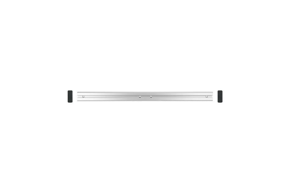 600mm Screw-Down Rail - 1xT-Slot - 4 x Csk Holes