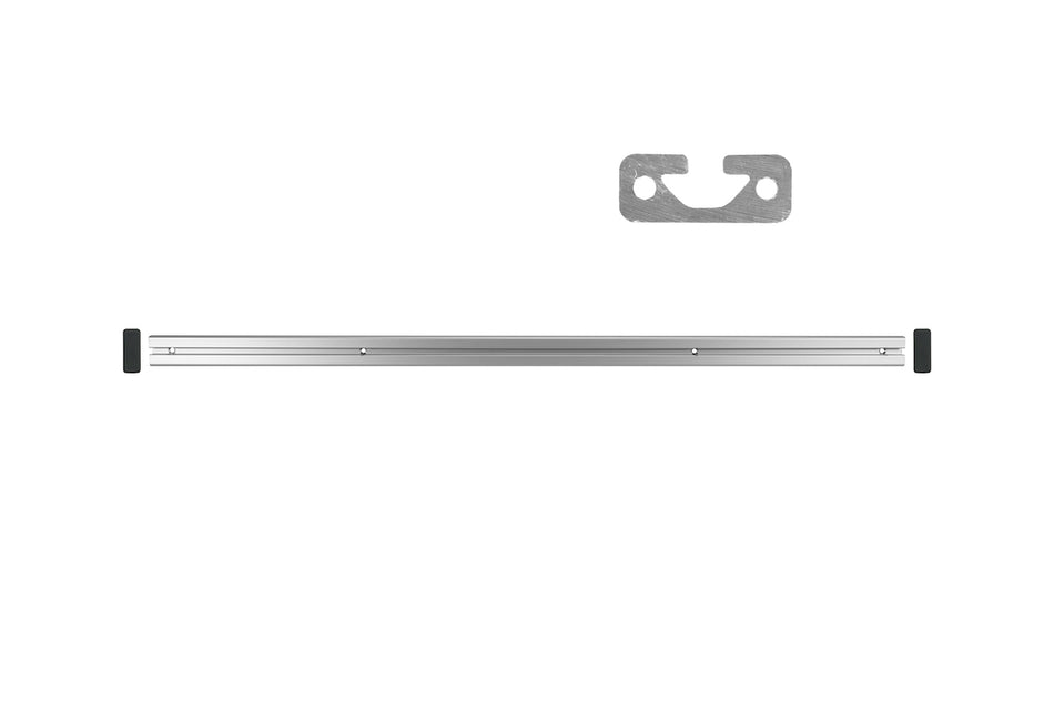 990mm Screw-Down Rail - 1xT-Slot - 4 x Csk Holes