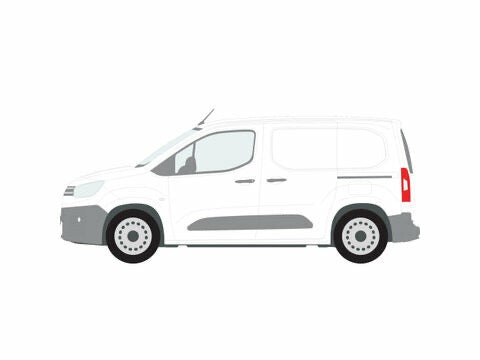 Citroen Berlingo (2019 – Current) – 1200mm Fork Mount Rail Twin T-Slot – Fits Cargo Hoop Mount Holes Tailgate/Barn Door end