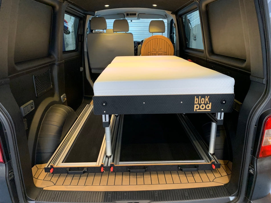 SWB/LWB Vehicle - Bed & Bike Pod 900mm wide mattress (Ex-Demo)
