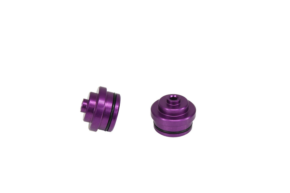 2 x Fork Mount Inserts 5x100 Q/R Road/MTB (PURPLE)