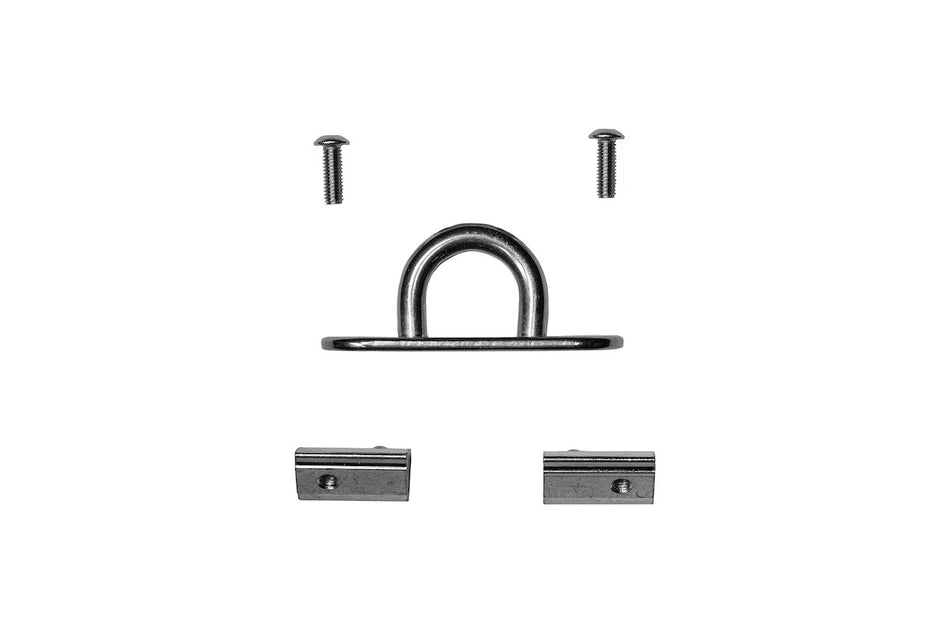 6mm A2 poliertes Edelstahl D-Ring-Kit